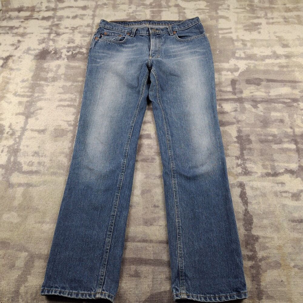 Ralph Lauren Stovepipe Straight Leg Jeans Womens 6 Vintage Indigo Wash Cotton